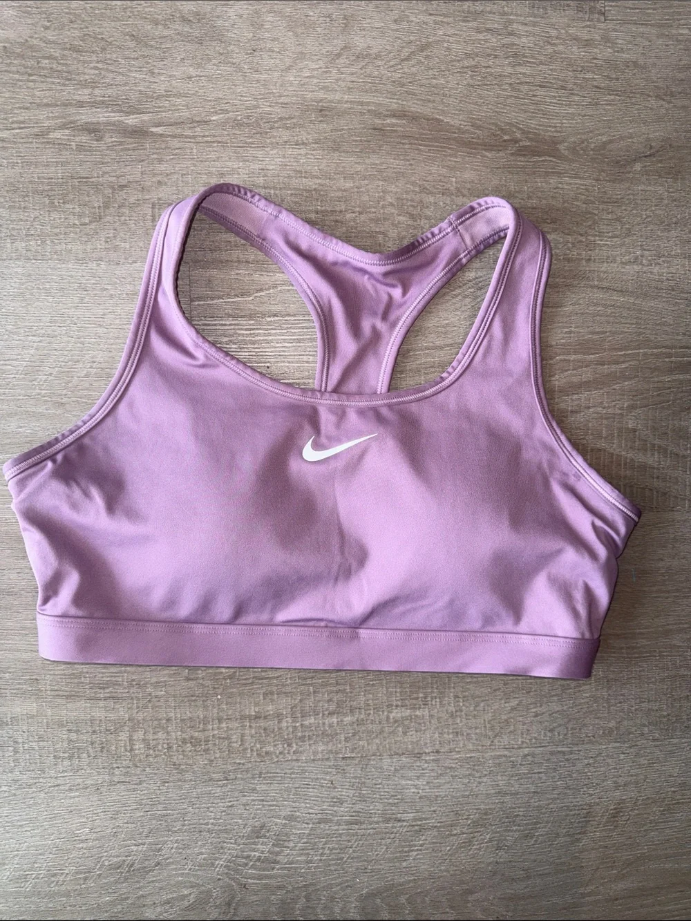 Nike Dri-FIT Mauve Purple Racerback Sports Bra Size XL